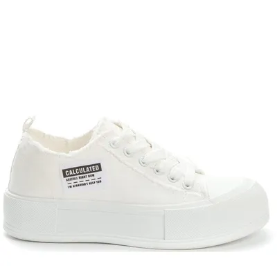 Produktbild von Keddo Denim Damen Schnürer 827636-01-03 Farbe:Weiß Größe: 36