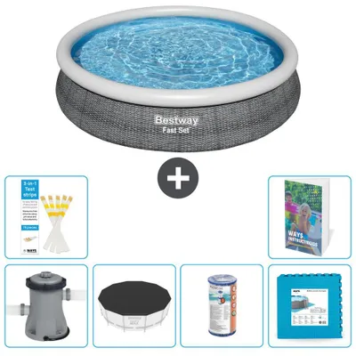 Produktbild von Bestway Fast Set Rund - 366x76 cm - 7-teilig  S254
