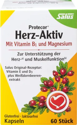Zdjęcie produktu dla Kapsułki Protecor Heart Active, 60 kapsułek