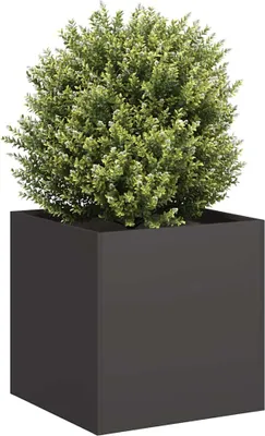 Produktbild von Maison Exclusive - Pflanzkübel Schwarz 40x40x40 cm Kaltgewalzter Stahl