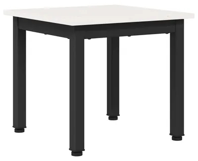 Immagine prodotto di vidaXL Tavolino bianco 40 x 40 x 36 cm in legno di pino massiccio