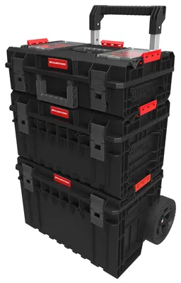 Immagine prodotto di Toolbrothers RHINO XXL ECO Set da officina Valigetta portautensili Comfort+ altezza L + Valigetta portautensili Comfort+ altezza M + Cart Plus