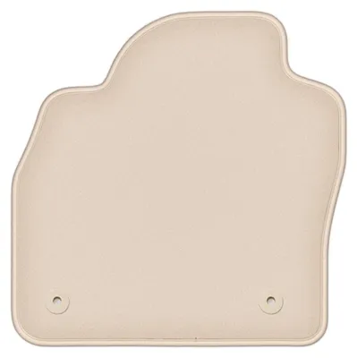 Produktbild von Fahrermatte Velours für Audi A1 II (GB) 2018- (Schrägheck) – 1-tlg, Beige, passgenau – Wielganizator FORTUNA