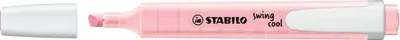 Produktbild von Textmarker - STABILO swing cool Pastel Edition - Einzelstift - rosiges Rouge