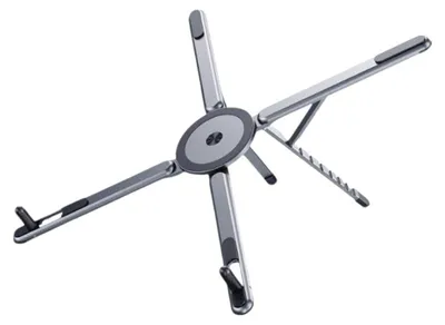 Produktbild von 4smarts 541706, Laptop, Handy/Smartphone, Tablet/UMPC, Aktive Halterung, Tisch/Bank, Hand, Grau