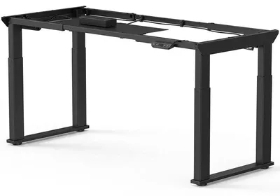 Immagine prodotto di Tavolo regolabile in altezza E2QB-EUV2, senza piano, nero