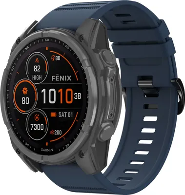 Obrázek produktu pro Garmin Fenix 7x, Garmin Fenix 6x Pro, Garmin Fenix 6x, Garmin Fenix 5x, Garmin Enduro 3 - 51 mm Řemínek: imoshion Quickfit Siliconenbandje Stripe