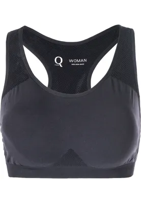 Produktbild von Q by Endurance Sport-BH ROSA SEAMLESS in großen Großen verfügbar 1001 Black 52/54
