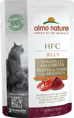 Immagine prodotto di Almo Nature CUISINE - Thunfischfilet und Languste 55 gx24