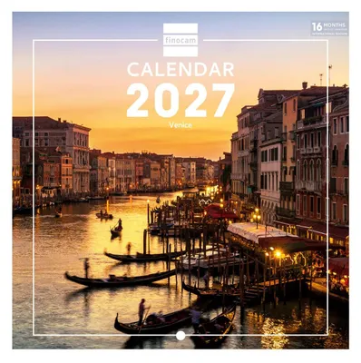 Image de Calendrier mural Finocam 2027 | Images de Venise