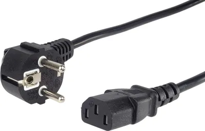 Obrázok produktu pre Napájací kábel PremiumCord 230V k počítaču 0,5 m