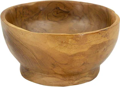 Zdjęcie produktu dla o Ferretti Butot miska dekoracyjna Ø15x8 cm brązowa