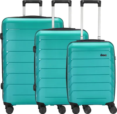 Produktbild von d&n Travel Line 4100 4 Rollen Kofferset 3-teilig