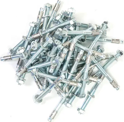 Immagine prodotto di 50 x ancoraggio per impieghi gravosi Ancoraggio a bullone M10 Ancoraggio per impieghi gravosi Ancoraggio a saetta Ancoraggio M 10