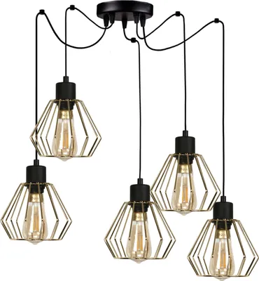 Obrázok produktu pre Priemyselné stropné svietidlo Loft, čierne, MARIS 14-329