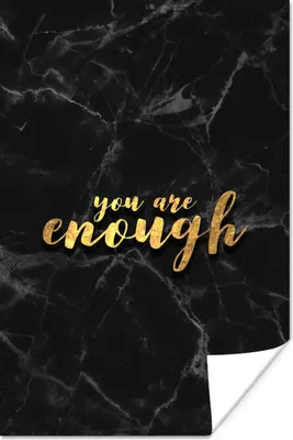 Produktbild von MuchoWow® Poster Zitate - Sprichwörter - Gold - Marmor 40x60 cm - Plakate für die Wand - Poster Babyzimmer