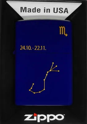 Obrázok produktu pre Zzapalovač ZIPPO ZODIAC SCORPIO DESIGN skorpoin 60006939