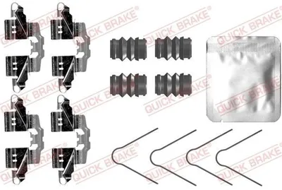 Image de QUICK BRAKE 109-0098 Kit d'accessoires plaquette de frein à disque arrière