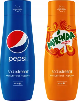 Produktbild von 2er-Set SodaStream Pepsi+Mirinda Konzentrate