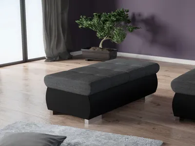 Obrázek produktu pro Taburet ABEL 2 - černá  / tmavý šedý 1