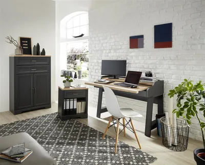 Produktbild von Büro-Set Büroprogramm Büroeinrichtung Arbeitszimmer Büro "Jillana I" (3-teilig)