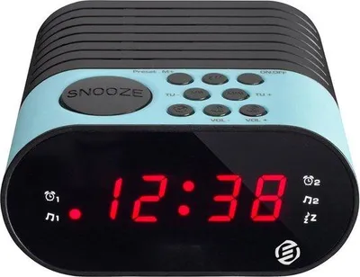 Obrázok produktu pre Rádio s budíkom a digitálnym časom DAB