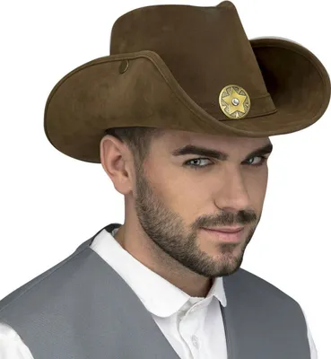 Immagine prodotto di Cappello My Other Me Brown 59 cm Cowboy