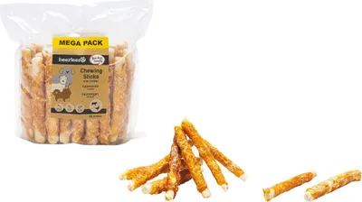 Produktbild von Beeztees Kaustangen mit Huhn - 28 Stück