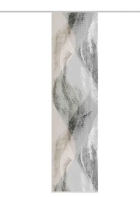 Produktbild von Schiebegardine Digitaldruck Torre Stein 60x245 cm