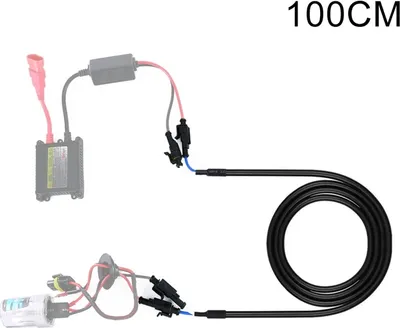 Productafbeelding van 100 cm HID/Xenon ballastkabelset met hoogspanningsverlenging
