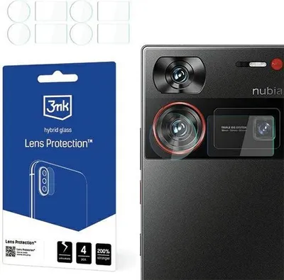 Produktbild von 3mk Hybridglas Lens Protection für Nubia Z60 Ultra Kamera Objektiv Kameralinse 0,16mm 6H (4 Stück)