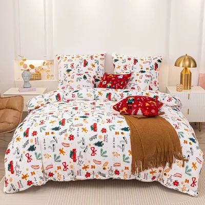 Zdjęcie produktu dla Pościel Cozy Biała 160*200 Ciepła Gruba Milutka Misio Na Zimę