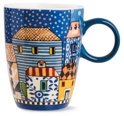 Immagine prodotto di EGAN Tazza "Paese Mio" Blu 430 ml