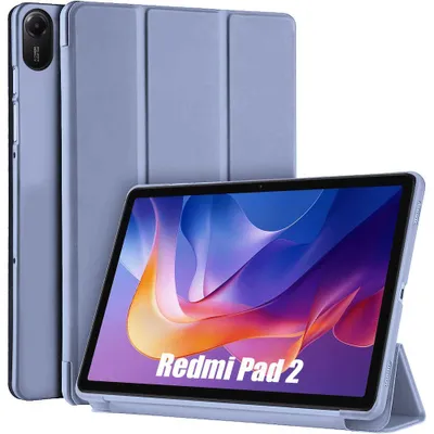 Image de Coque pour Xiaomi Redmi Pad 2 11 Pouces - Protection Slim avec Fonction Support - Violet