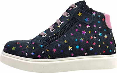 Image de Richter chaussures à lacets pour filles, bleu, taille 28