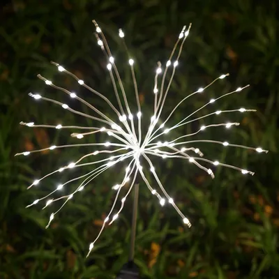 Produktbild von Solarlampe Terrasse Weihnachtsbeleuchtung Gartenstecker LED 90LED