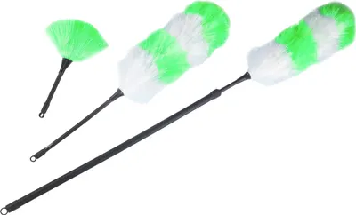 Image de Set de plumeaux vert 3 pièces