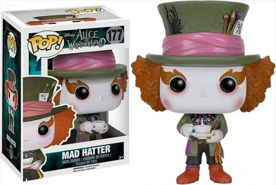 Produktbild von Disney Alice in Wonderland - Mad Hatter 177 - Funko Pop! - Vinyl Figur