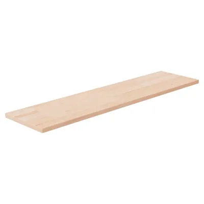 Produktbild von Regalboden/Wandregal, 80x20x1,5 cm Unbehandeltes Massivholz Eiche - Hängeregal CC20573