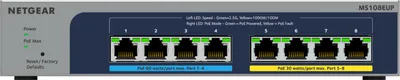 Immagine prodotto di NETGEAR 8-port Ultra60 PoE++ Multi-Gigabit (2.5G) Ethernet Plus Switch Managed L2/L3 2.5G Ethernet (100/1000/2500) Power over Ethernet (PoE) Gray