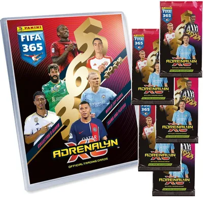 Produktbild von FIFA 365 - 2024 Adrenalyn XL - Trading Cards - 1 Starter + 5 Booster