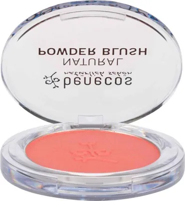 Produktbild von benecos Natural compact blush, Beige, sassy salmon, 1 Farben, Puder, Palette, Hervorheben