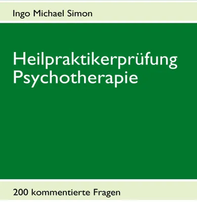 Produktbild von Heilpraktikerprüfung Psychotherapie