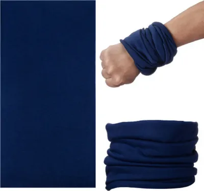 Produktbild von Multifunktionstuch Schlauchschal Halstuch Maske Mundschutz Fahrrad Bandana Biker NAVY  Dunkelbau