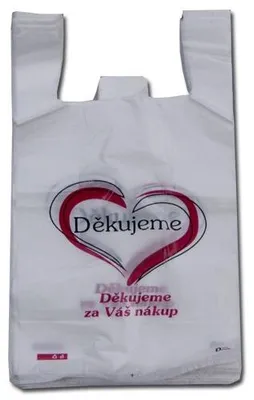 Obrázek produktu pro Taška HDPE 10Kg Děkujeme za Váš nákup 100ks