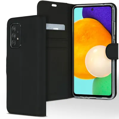 Immagine prodotto di Custodia a libro Accezz Wallet in TPU per Samsung Galaxy A52(s) (5G/4G) - Nero