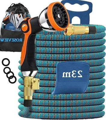 Produktbild von 70ft Dehnbarer Leichter Gartenschlauch Oranjeblau