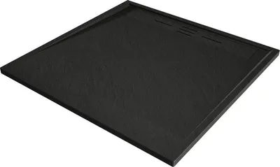 Produktbild von Mexen Amon quadratische Duschwanne SMC 100 x 100 cm, schwarz - 4F701010