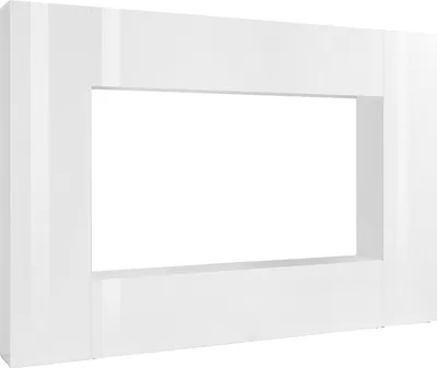 Immagine prodotto di Dmora Parete Attrezzata Amel 30x260x180h cm Bianco Lucido, 4 Ante Apertura Battente e a Ribalta  Italy