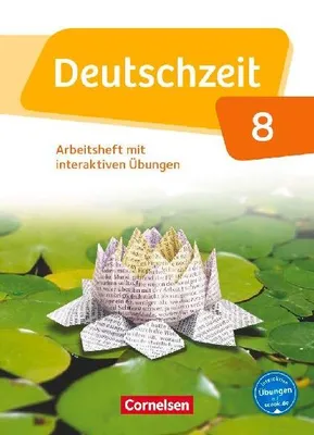 Produktbild von Deutschzeit 8. Schuljahr - Allgemeine Ausgabe - Arbeitsheft mit interaktiven Übungen auf scook.de